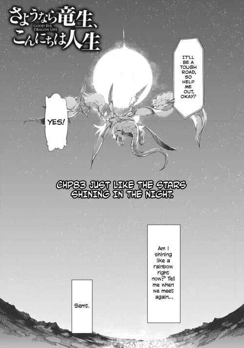 Sayounara Ryuusei, Konnichiwa Jinsei Chapter 83 - Page 37
