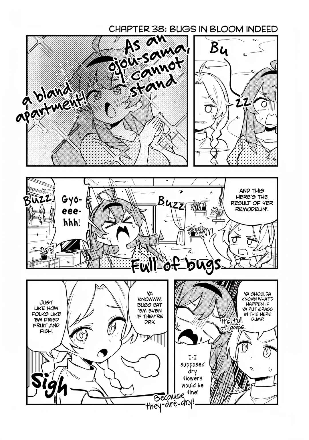 Bakushin Ojou-sama Dou! Chapter 38 - Page 1