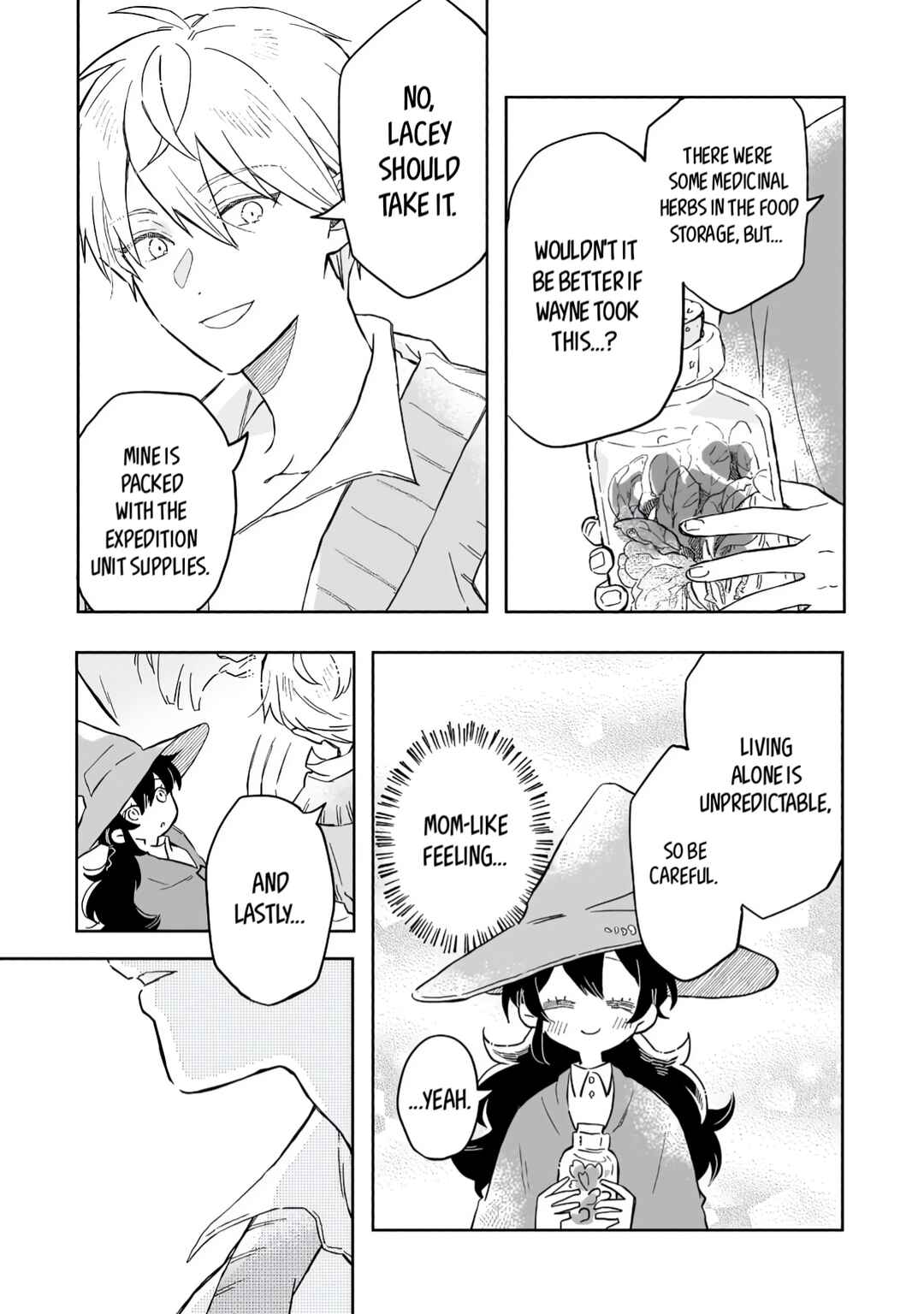 Akatsuki no Majo Lacey wa Jiyuu ni Ikitai: Maou Toubatsu o Oeta node, Nonbiri Omise o Hirakimasu Chapter 5 - Page 19