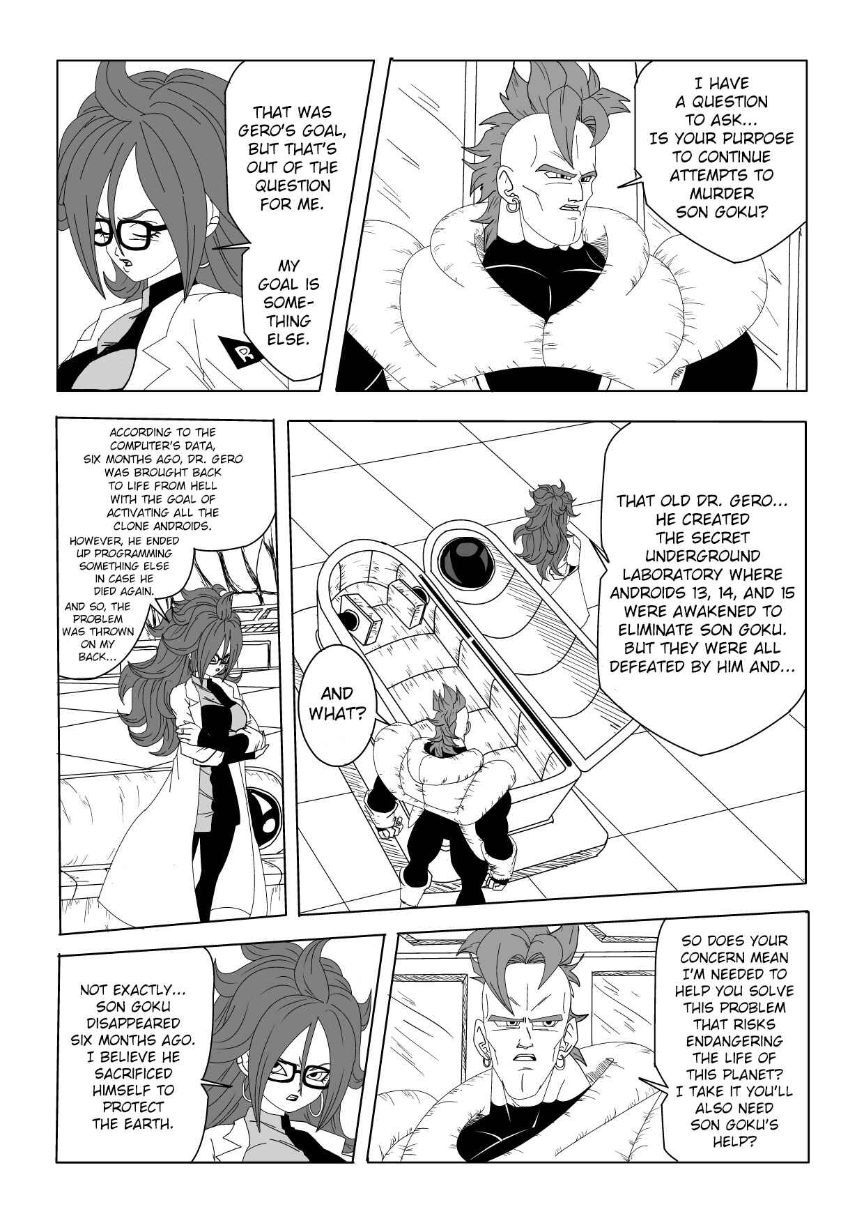 Dragon Ball AF - Daitai no Mirai (Doujinshi) Chapter 2 - Page 7