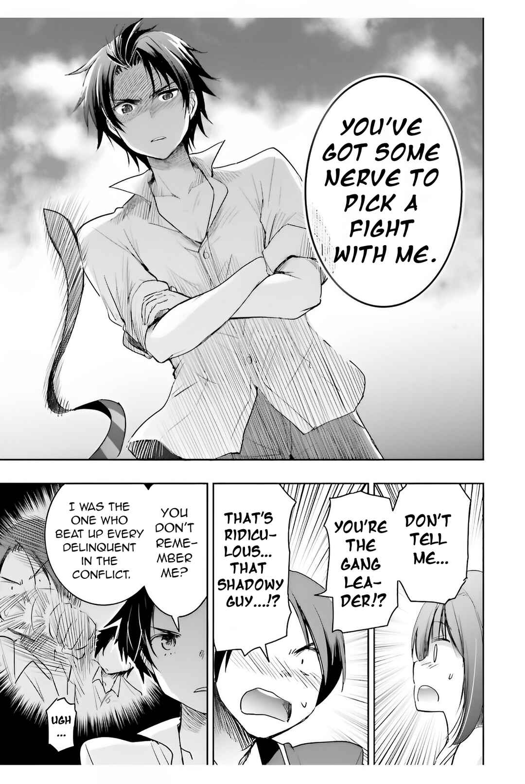 Watashi yori Tsuyoi Otoko to Kekkon shitai no - Seiso na Biji Seito Kaichou (Jitsu wa Moto Banchou) no Himitsu wo Shiru Inkya (Jitsu wa Kanojo wo Koeru Saikyou no Yankee) Chapter 5 - Page 28