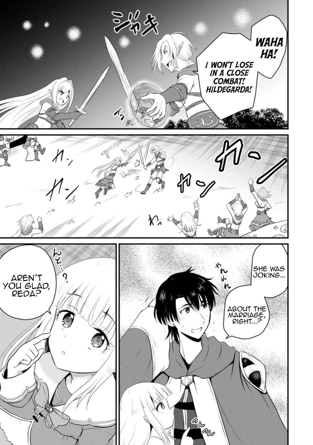 Ossan Teihen Chiyushi to Manamusume no Henkyou Life ~Chuunen Otoko ga Kaifuku Skill ni Kakusei Shite, Eiyuu e Nariagaru~ Chapter 8 - Page 15