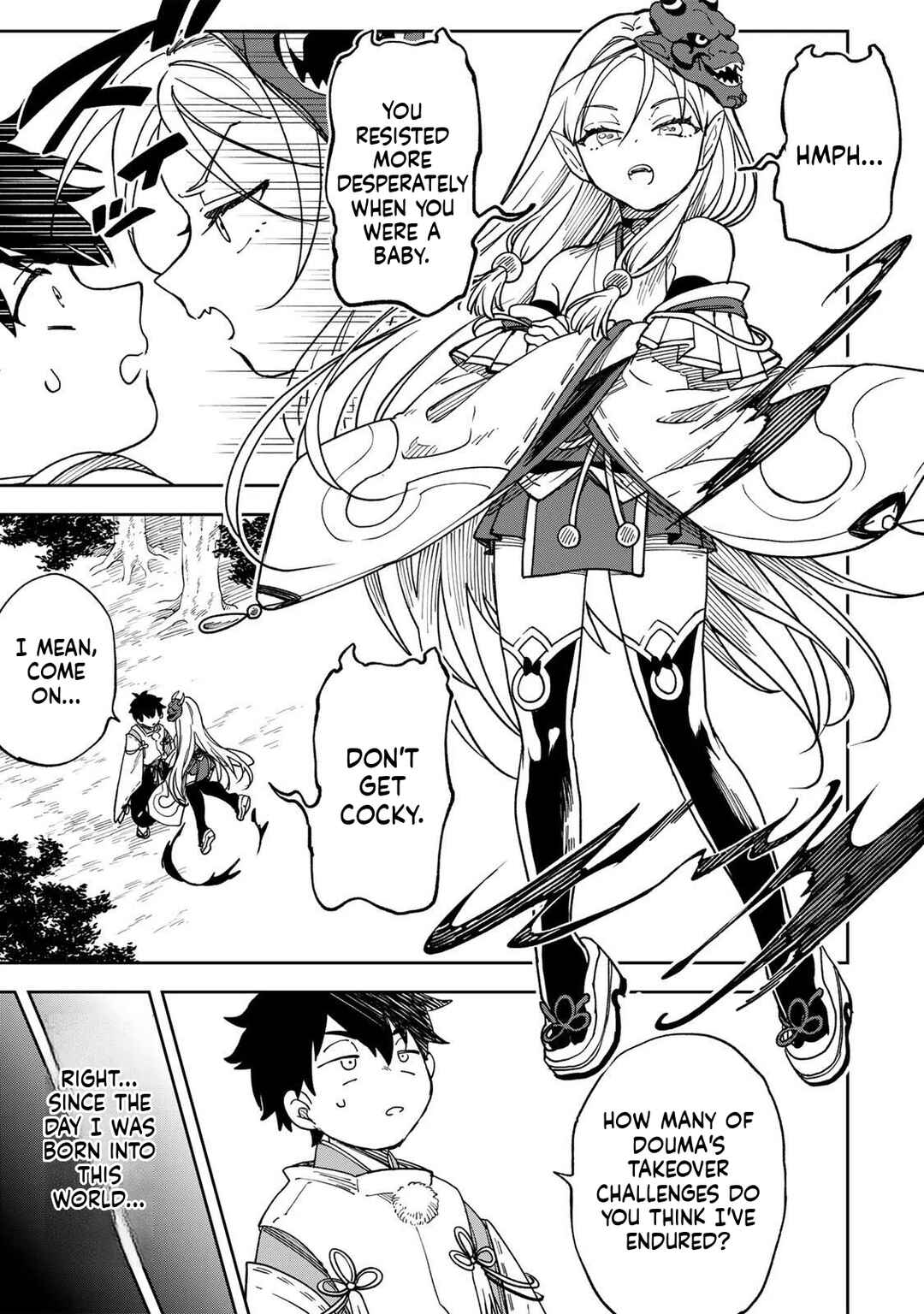 Umareta Chokugo Kara Saikyou Akuryou to Nounai Batoru Shitetara Maryokuryou ga Sokutei Kanouiki wo Koetemashita ~Akutsuki no Ko no Kenkyo na Hadou~ Chapter 1 - Page 40