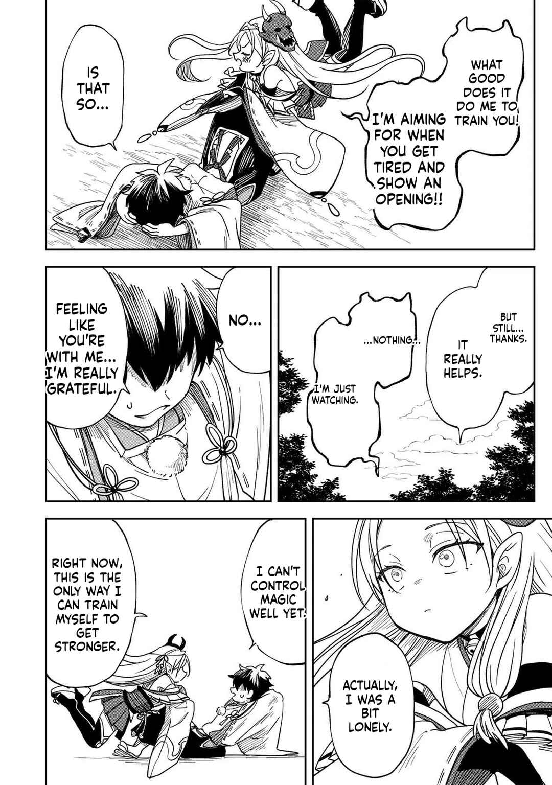 Umareta Chokugo Kara Saikyou Akuryou to Nounai Batoru Shitetara Maryokuryou ga Sokutei Kanouiki wo Koetemashita ~Akutsuki no Ko no Kenkyo na Hadou~ Chapter 1 - Page 45