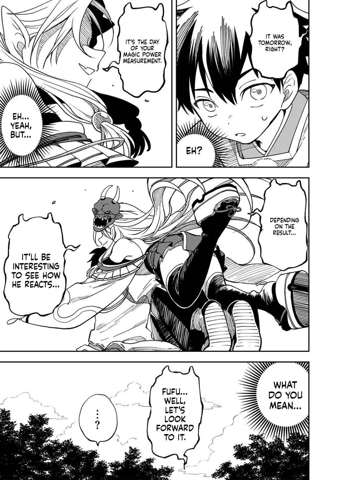 Umareta Chokugo Kara Saikyou Akuryou to Nounai Batoru Shitetara Maryokuryou ga Sokutei Kanouiki wo Koetemashita ~Akutsuki no Ko no Kenkyo na Hadou~ Chapter 1 - Page 50