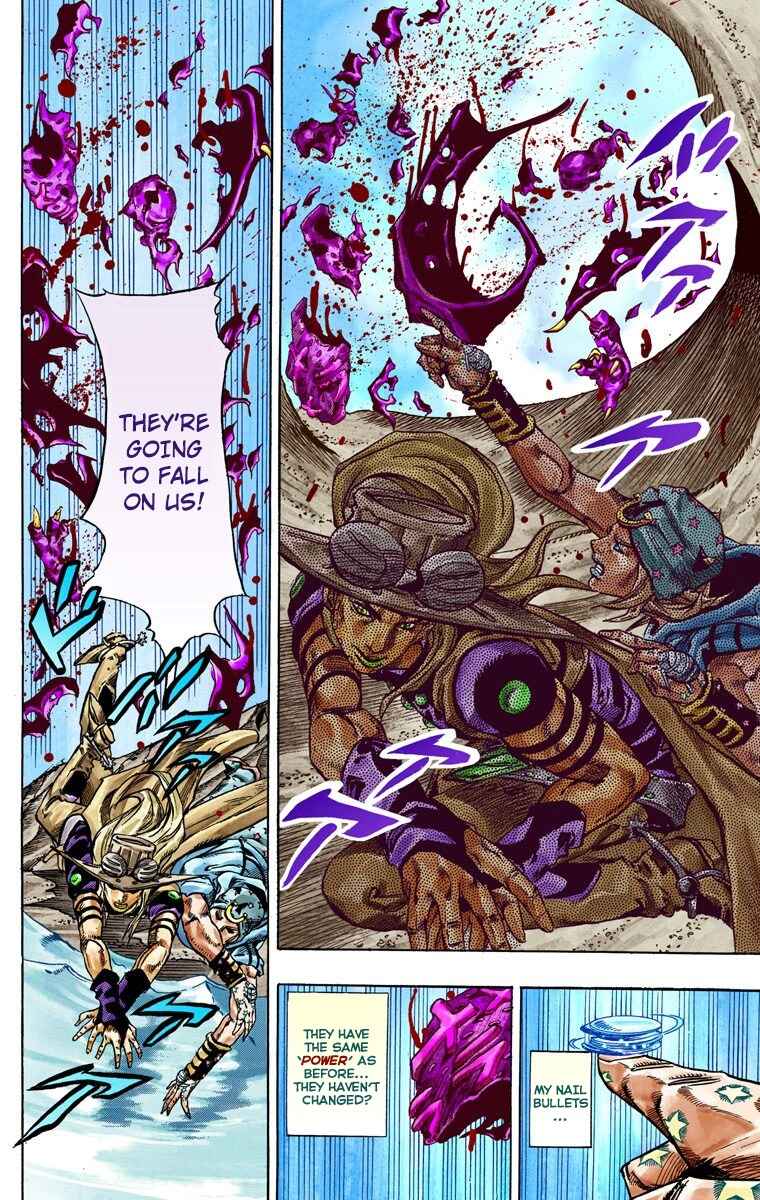 JoJo no Kimyou na Bouken: Part 7 - Steel Ball Run Color-ban Chapter 43 - Page 16