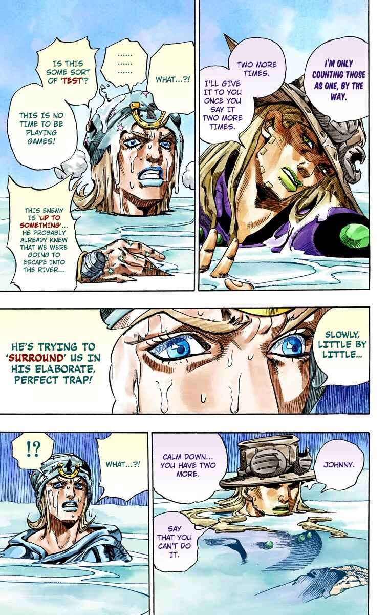 JoJo no Kimyou na Bouken: Part 7 - Steel Ball Run Color-ban Chapter 43 - Page 19