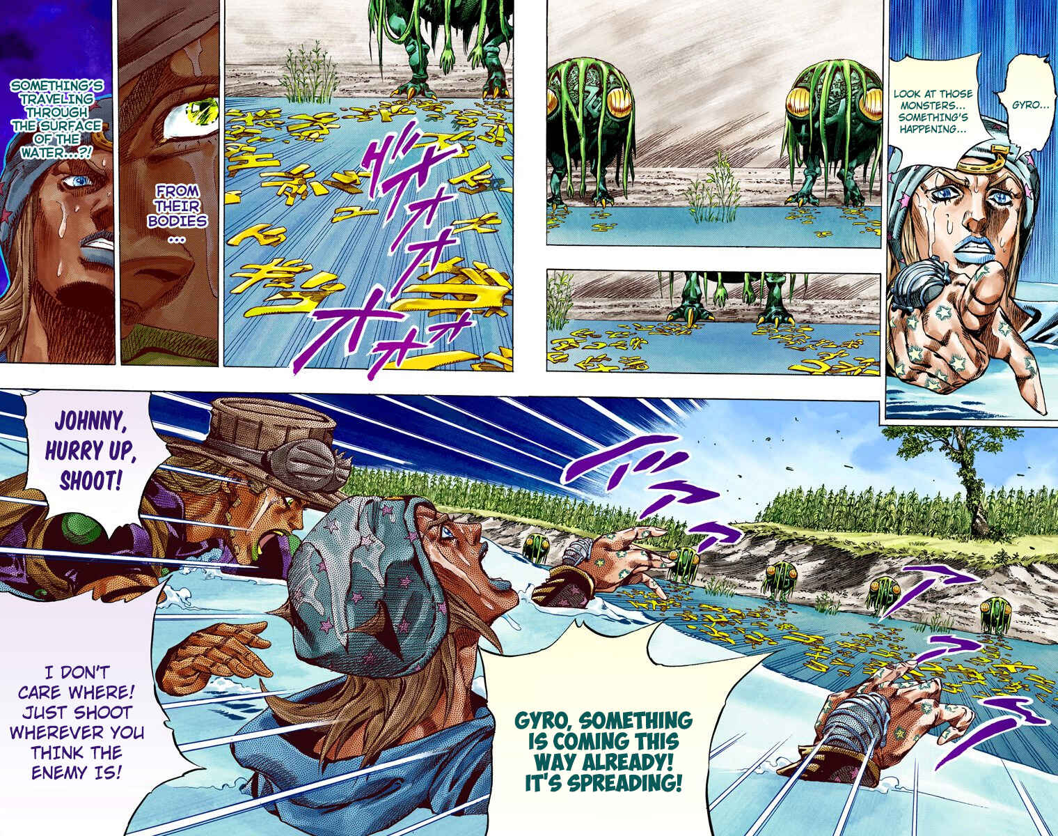 JoJo no Kimyou na Bouken: Part 7 - Steel Ball Run Color-ban Chapter 43 - Page 25