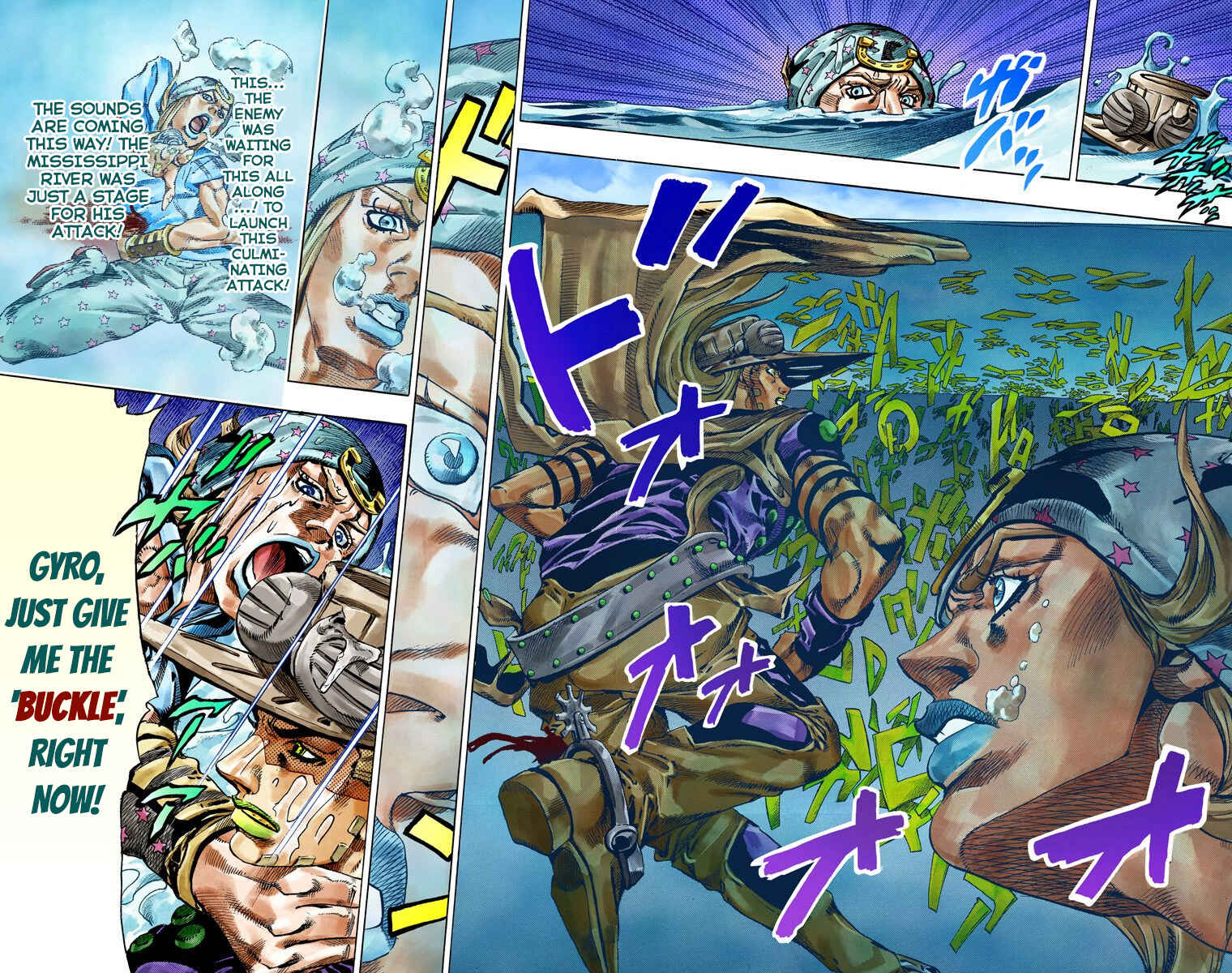 JoJo no Kimyou na Bouken: Part 7 - Steel Ball Run Color-ban Chapter 43 - Page 26