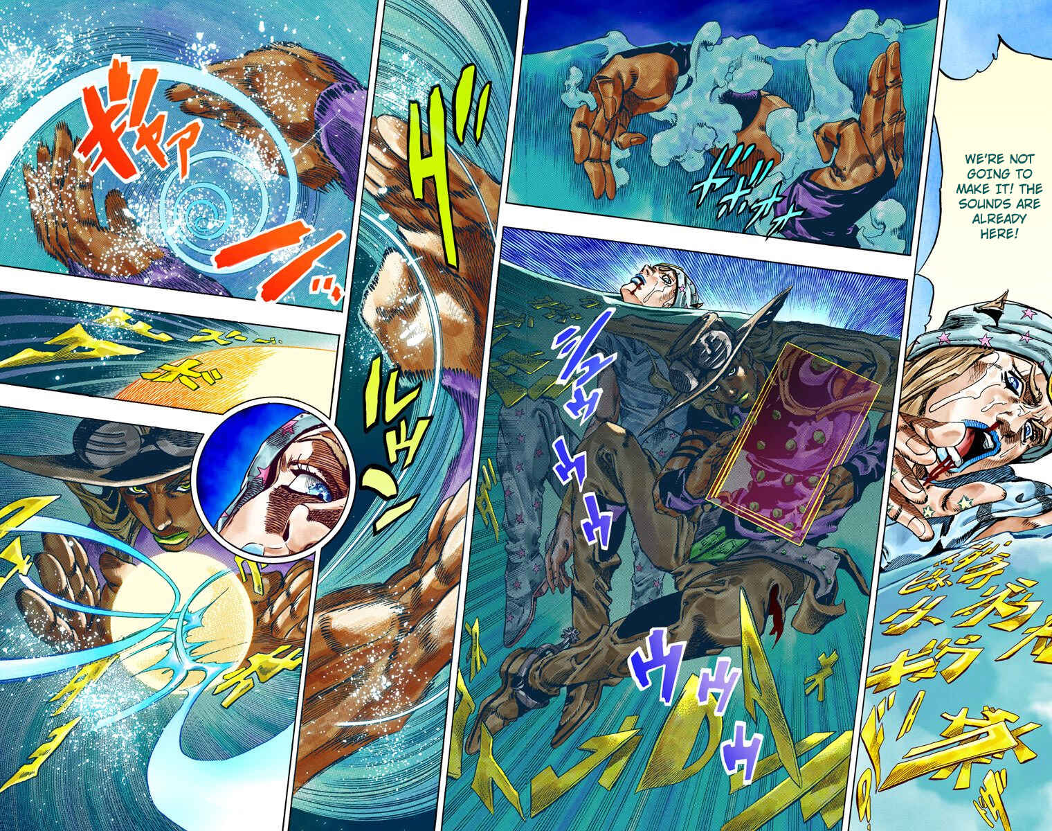 JoJo no Kimyou na Bouken: Part 7 - Steel Ball Run Color-ban Chapter 43 - Page 32