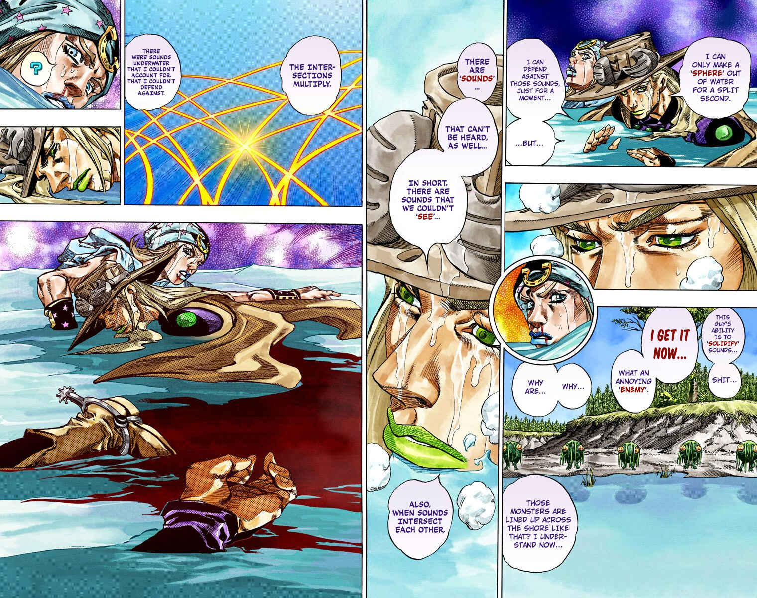 JoJo no Kimyou na Bouken: Part 7 - Steel Ball Run Color-ban Chapter 43 - Page 34