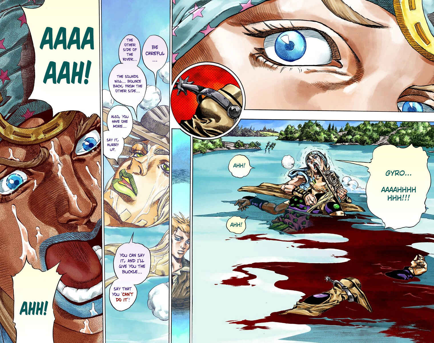 JoJo no Kimyou na Bouken: Part 7 - Steel Ball Run Color-ban Chapter 43 - Page 35