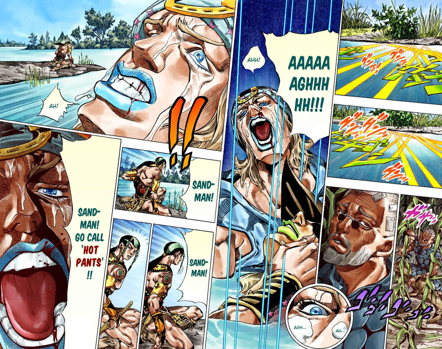 JoJo no Kimyou na Bouken: Part 7 - Steel Ball Run Color-ban Chapter 43 - Page 36