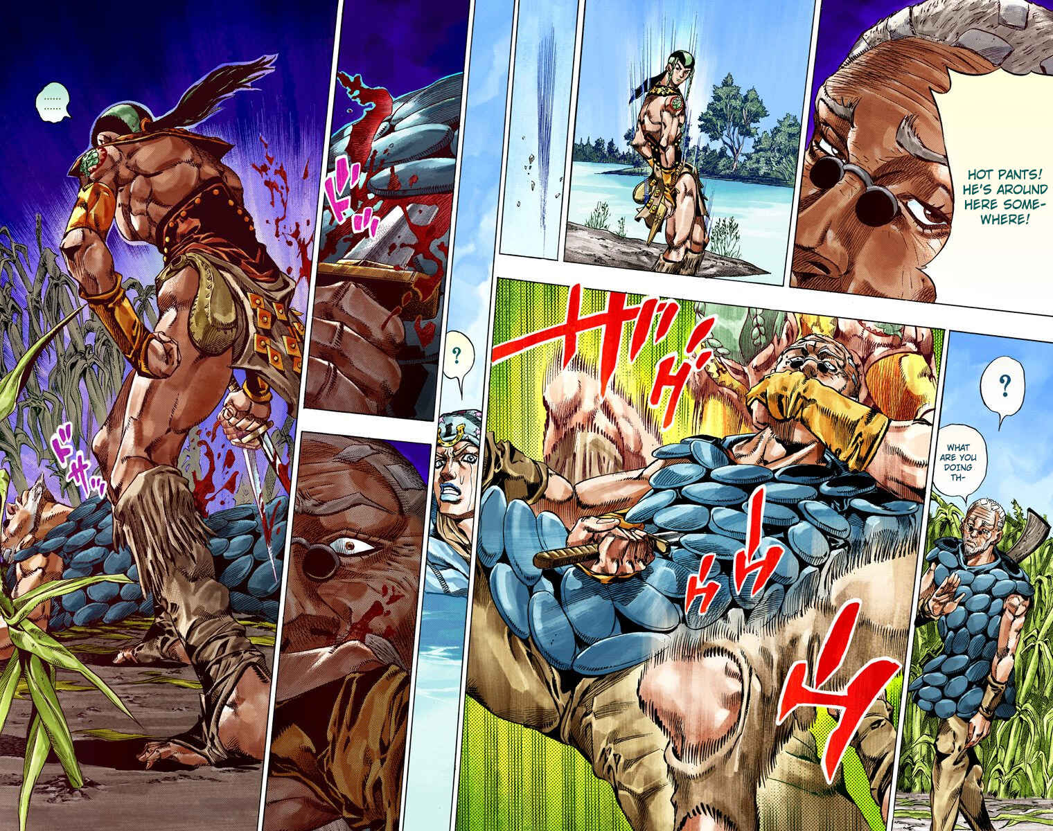 JoJo no Kimyou na Bouken: Part 7 - Steel Ball Run Color-ban Chapter 43 - Page 37