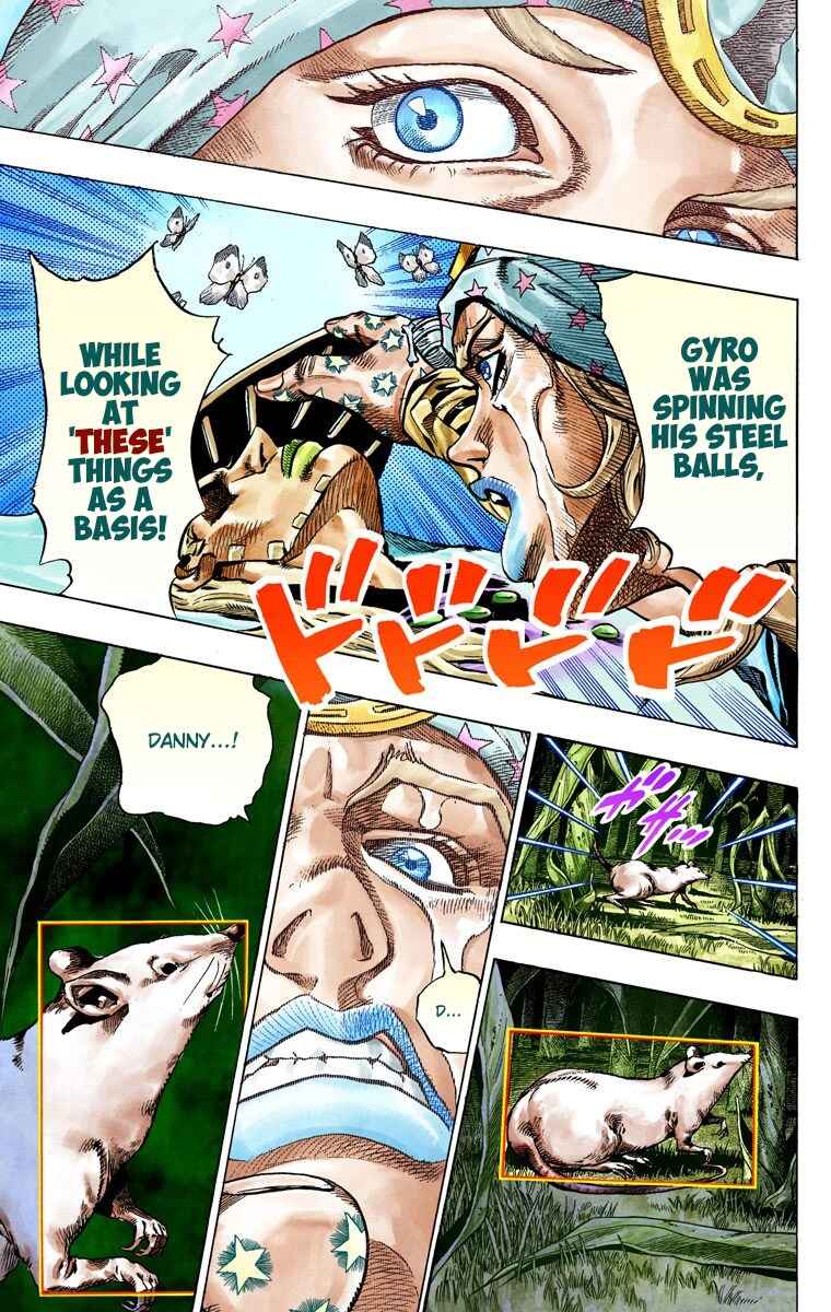 JoJo no Kimyou na Bouken: Part 7 - Steel Ball Run Color-ban Chapter 43 - Page 48
