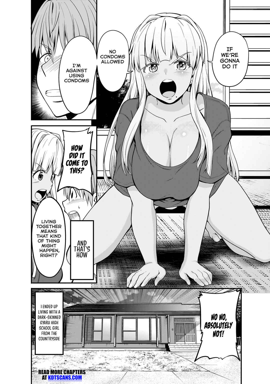 Inaka no Kuro Gal JK to Kekkon Shimashita Chapter 1 - Page 40