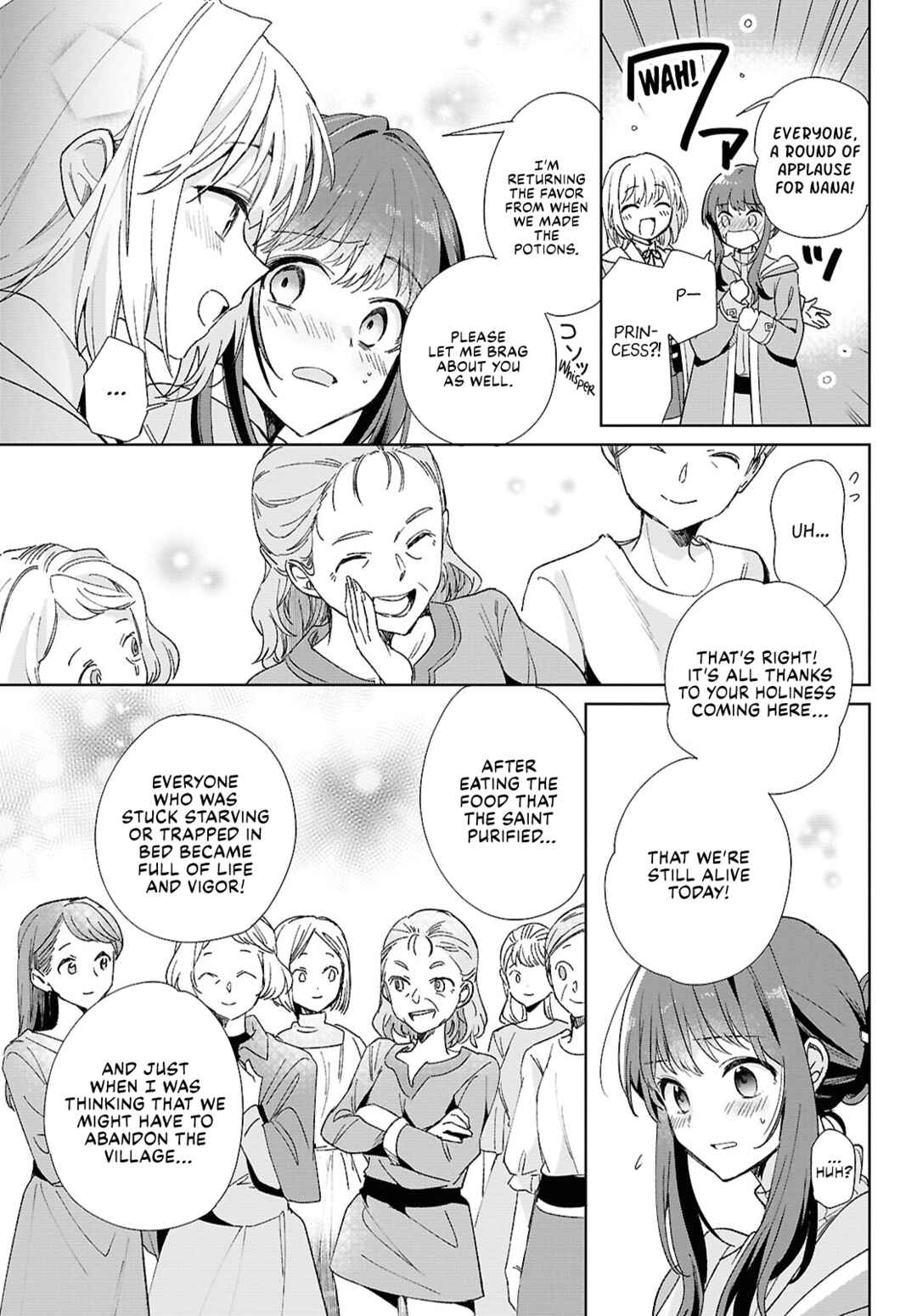 Muryoku Seijo to Munou Oujo ~Maryoku Zero de Shoukansareta Seijo no Isekai Kyuukokuki~ Chapter 7 - Page 9