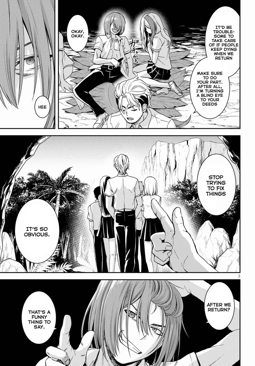 Isekai Yurutto Survival Seikatsu ~Gakkou no Minna to Isekai no Mujintou ni Tenishitakedo Ore Dake Rakushou desu~ Chapter 15 - Page 4