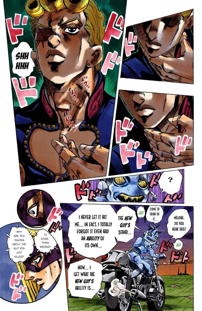 JoJo no Kimyou na Bouken: Part 5 - Ougon no Kaze Color-ban Chapter 65 - Page 17