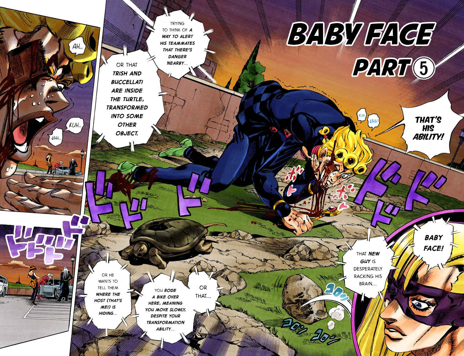 JoJo no Kimyou na Bouken: Part 5 - Ougon no Kaze Color-ban Chapter 65 - Page 3