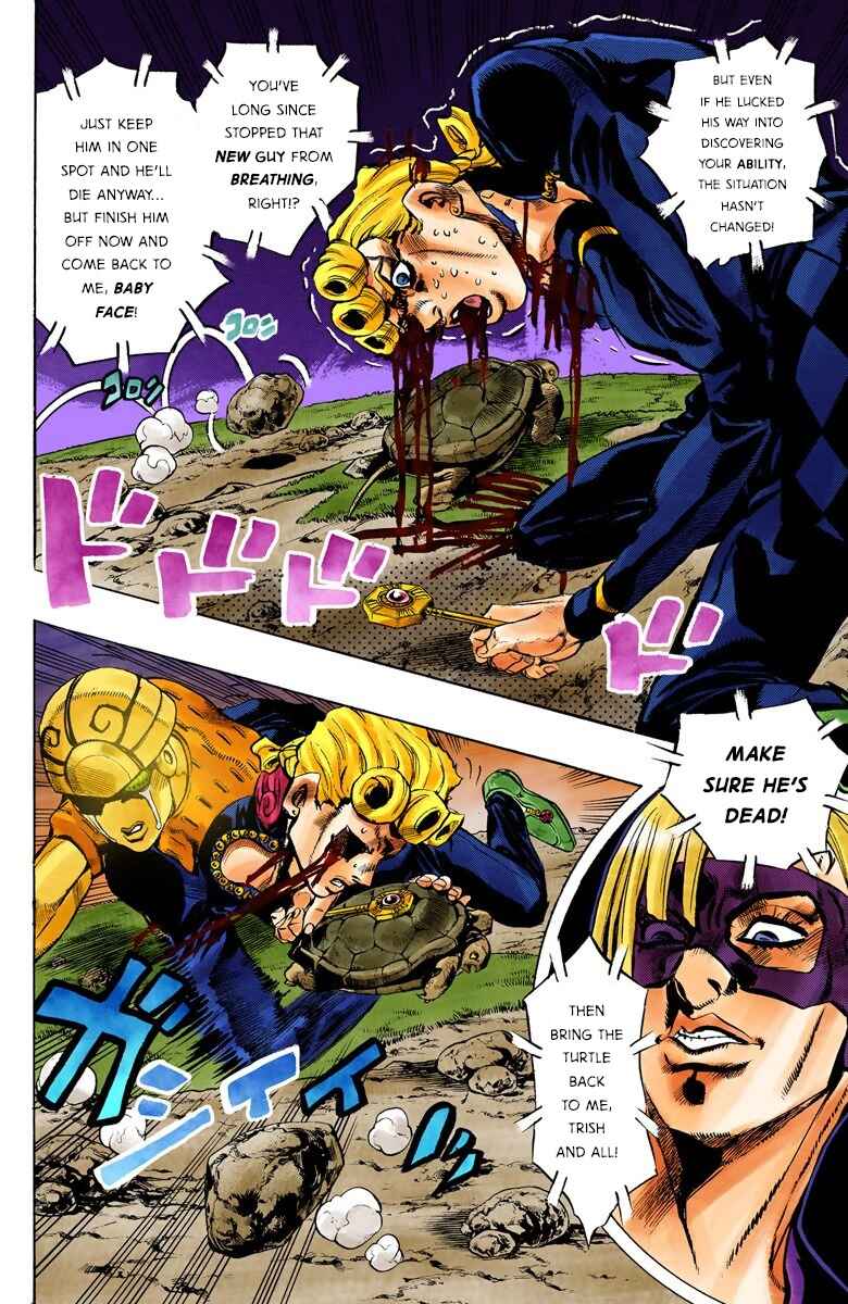 JoJo no Kimyou na Bouken: Part 5 - Ougon no Kaze Color-ban Chapter 65 - Page 4