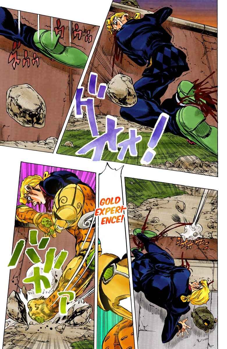 JoJo no Kimyou na Bouken: Part 5 - Ougon no Kaze Color-ban Chapter 65 - Page 9