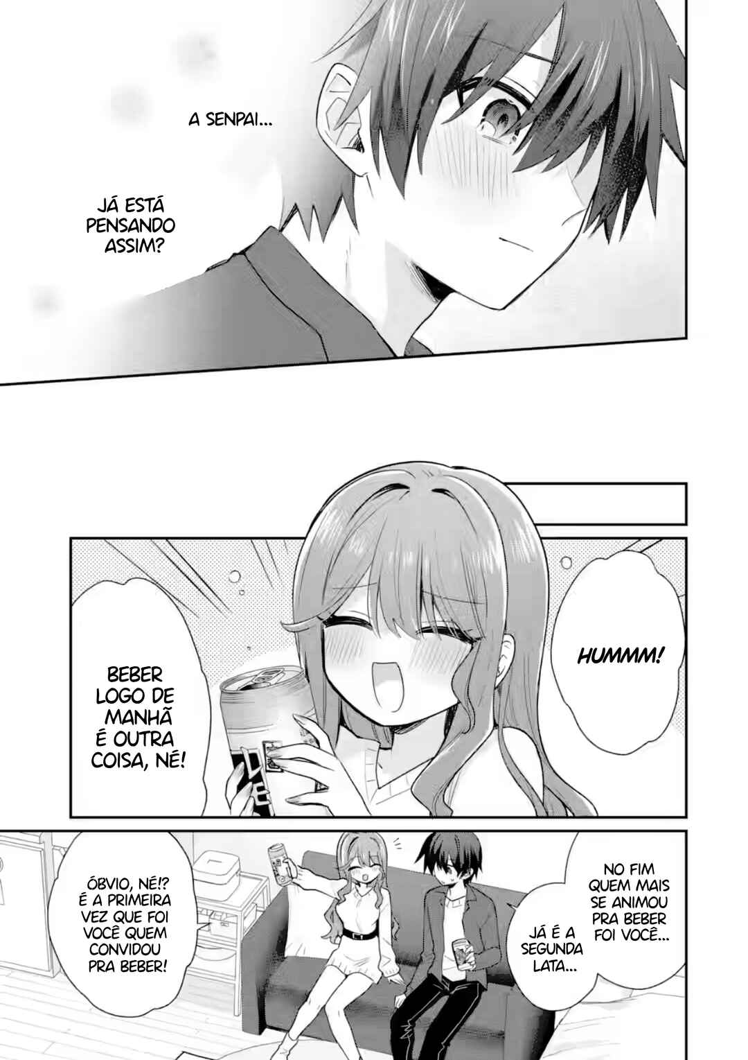 Osake to Senpai Kanojo to no Amaama Doukyo Lovecome wa Nijuusai ni Natte kara Chapter 7 - Page 17