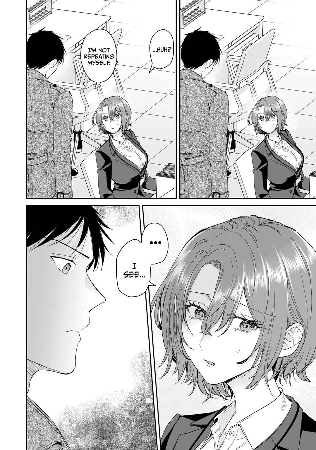 Misato-san wa Amasugi Joushi ni Chotto Kibishii Chapter 30 - Page 2