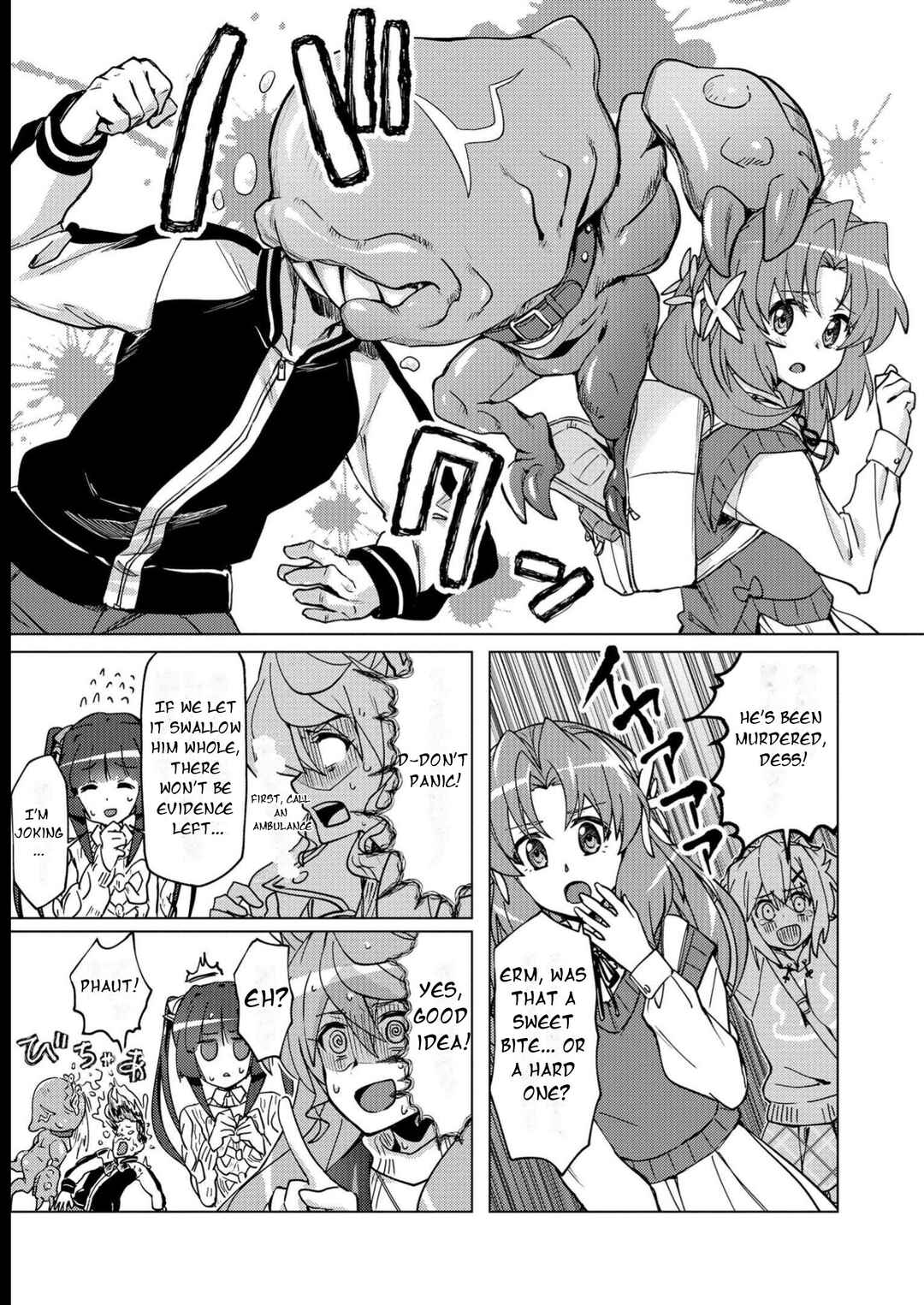 Senki Kanshoku Symphogear ~Shirabemeshi~ Chapter 11 - Page 8