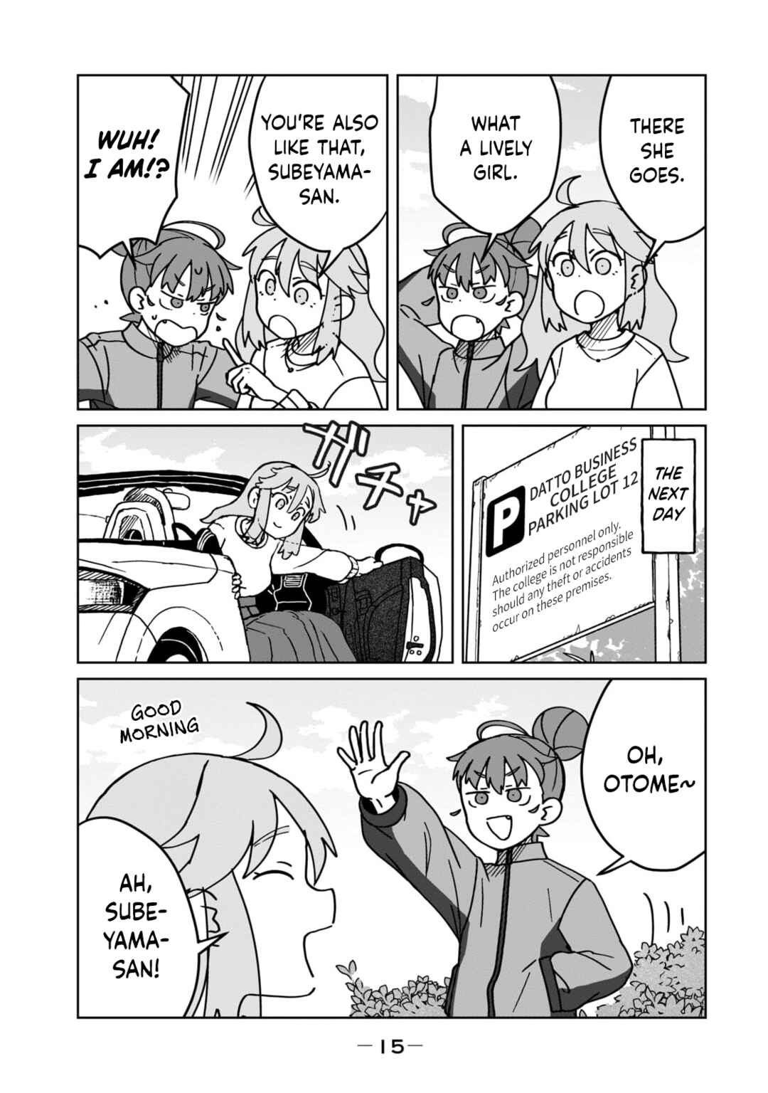 Open Car Girls Chapter 9 - Page 15