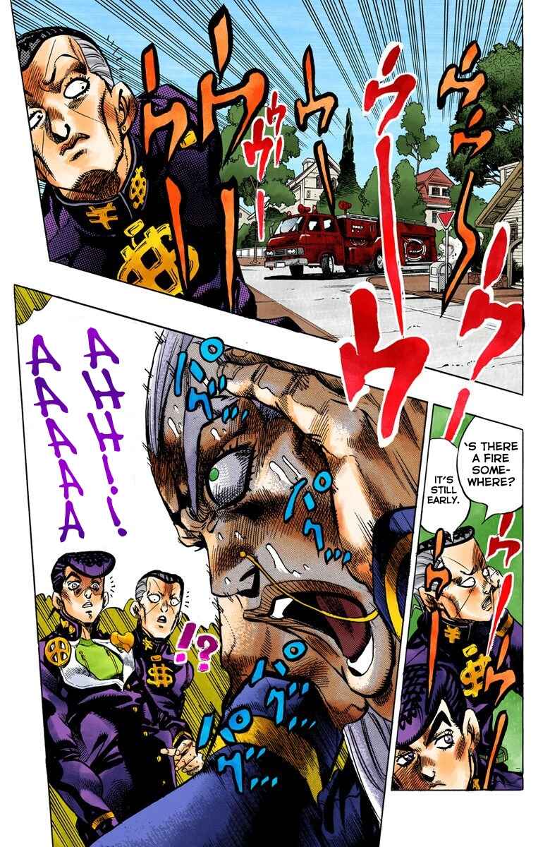 JoJo no Kimyou na Bouken: Part 4 - Diamond wa Kudakenai Color-ban Chapter 114 - Page 10