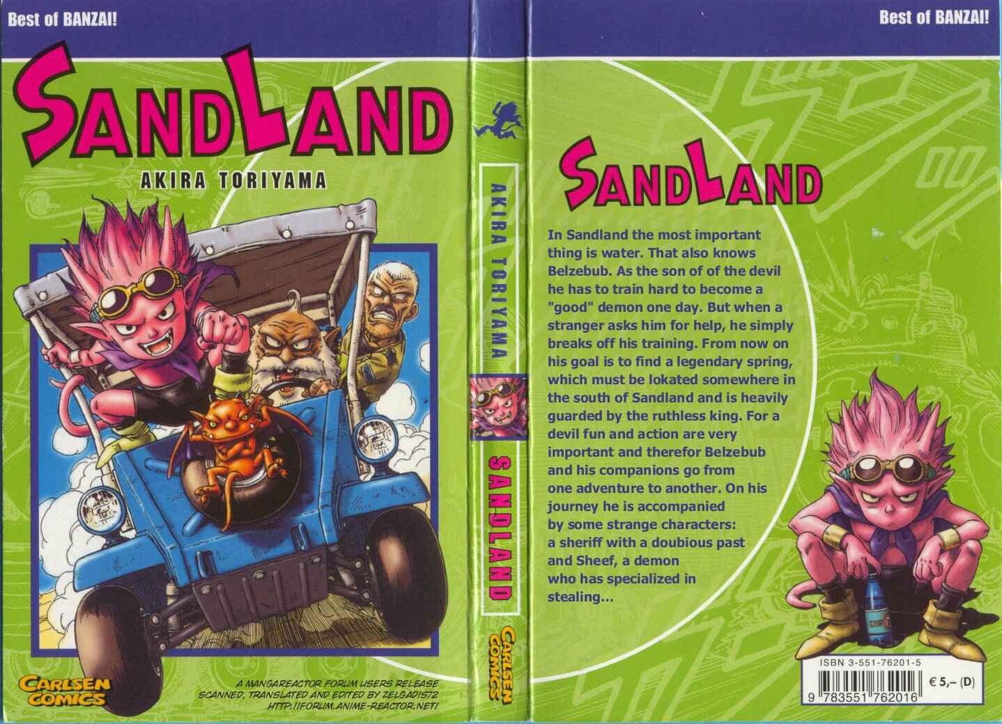 SandLand Chapter 1 - Page 1