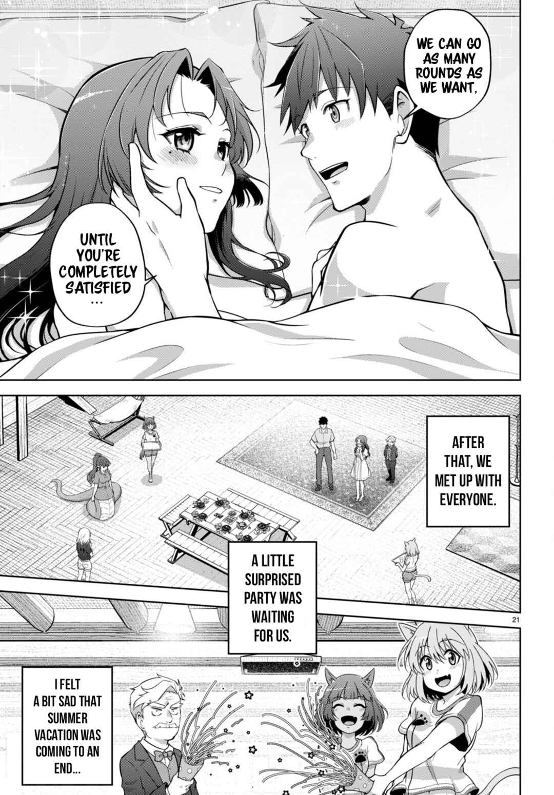 Shakaijin ga Kizuku Ajin Harem: Toudo 200% no Ecchi na Romcom wo Anata ni Chapter 10 - Page 21