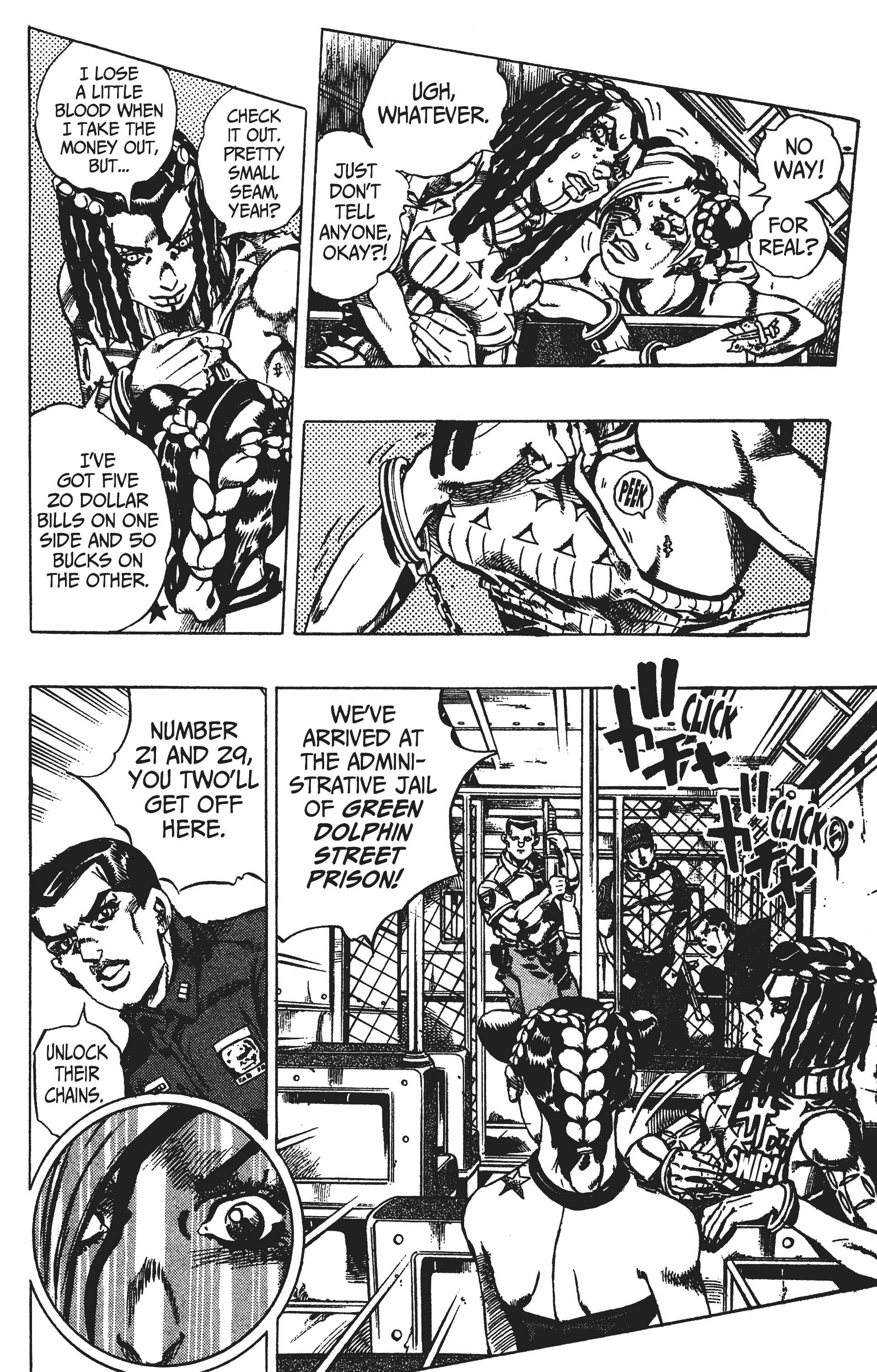 JoJo no Kimyou na Bouken: Part 6 - Stone Ocean Chapter 1 - Page 28