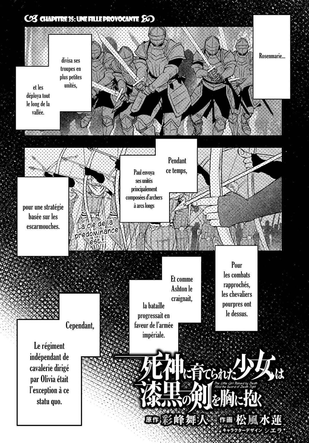Shinigami ni Sodaterareta Shoujo wa Shikkoku no Tsurugi o Mune ni Idaku Chapter 35 - Page 4