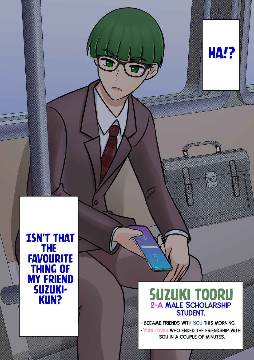 Danjo-hi 1:39 no Heikou Sekai wa Omoi no Hoka Futsuu (Fan Colored) Chapter 117 - Page 3