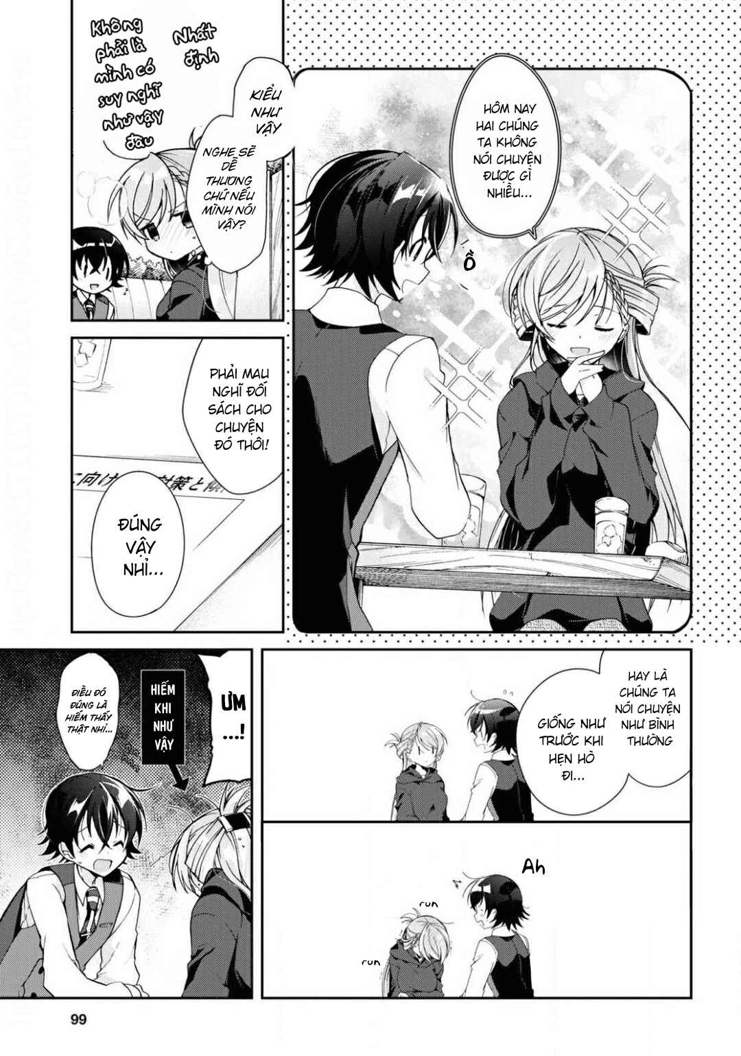 Isshiki-san wa Koi wo Shiritai. Chapter 4 - Page 19