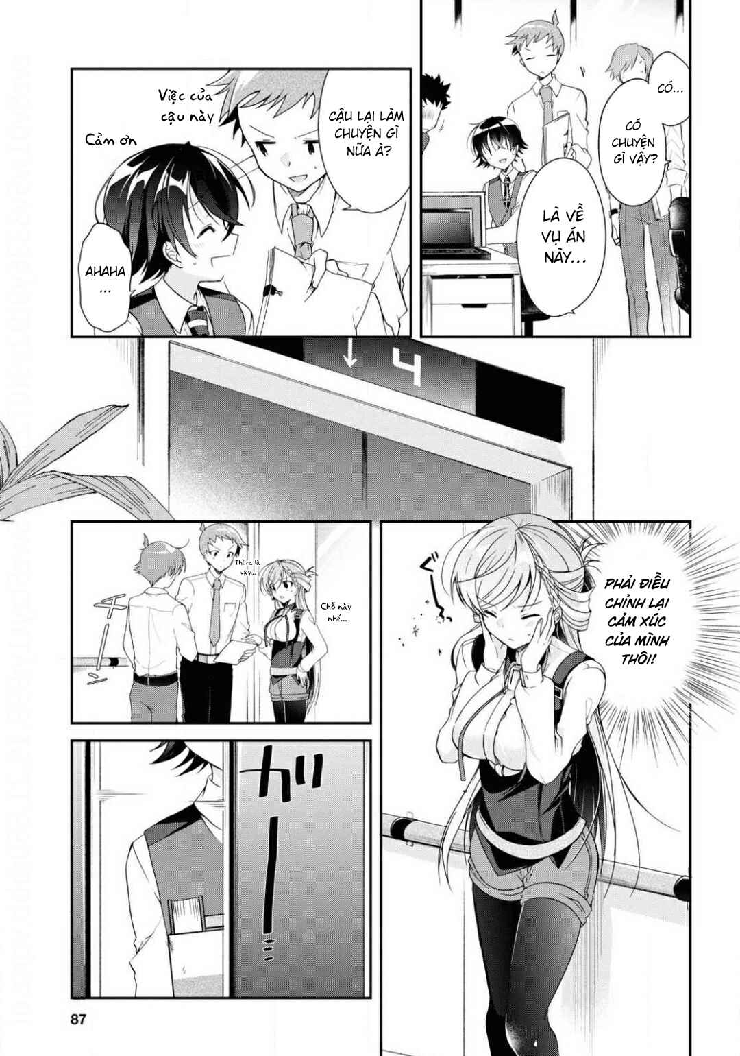 Isshiki-san wa Koi wo Shiritai. Chapter 4 - Page 7