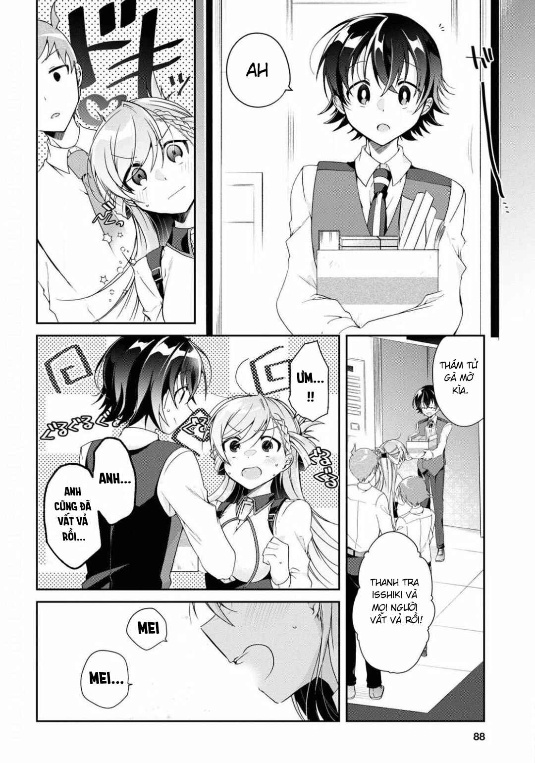 Isshiki-san wa Koi wo Shiritai. Chapter 4 - Page 8