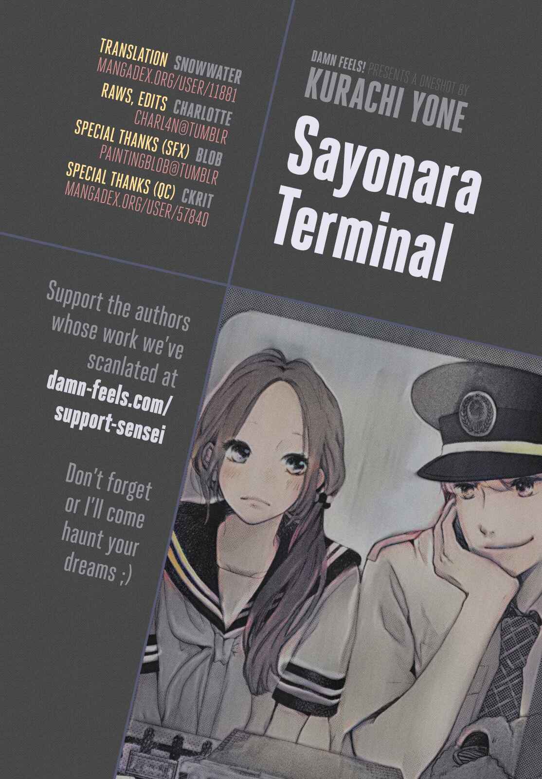 Sayonara Terminal Chapter Oneshot - Page 1