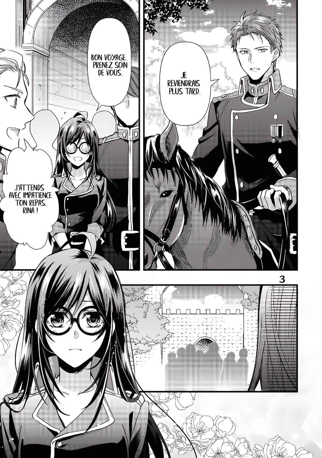 Kishi Danchou wa Moto Megane Shoujo wo Hitorijime Shitai Chapter 3 - Page 3