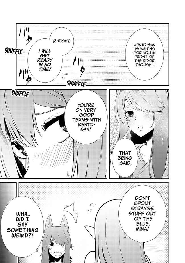 Mujintou de Elf to Kyoudou Seikatsu Chapter 16 - Page 12