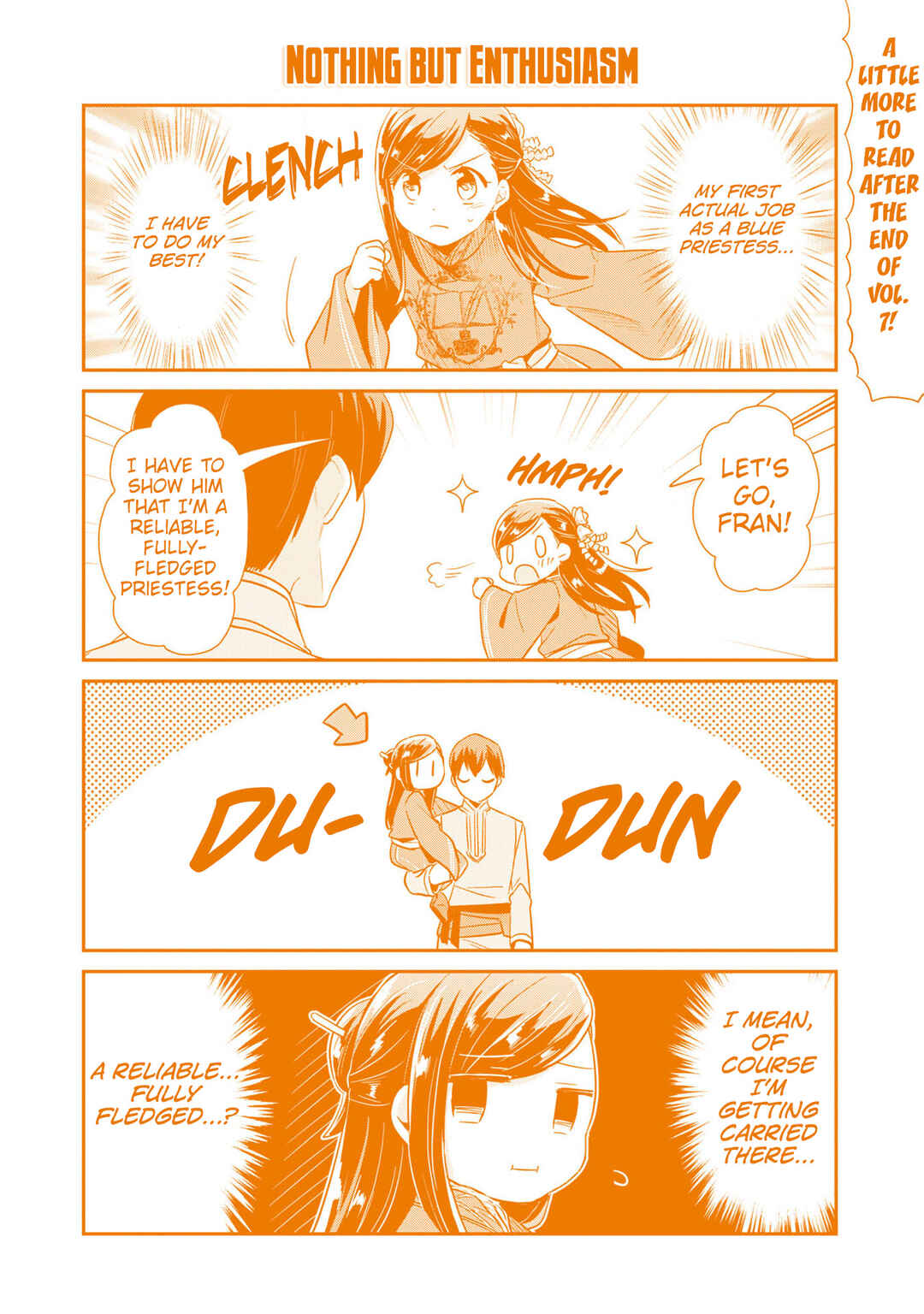 Honzuki no Gekokujou: Shisho ni Naru tame ni wa Shudan o Erandeiraremasen—Dai-2 Bu: Hon no Tamenara Miko ni Naru! Chapter 36.5 - Page 8