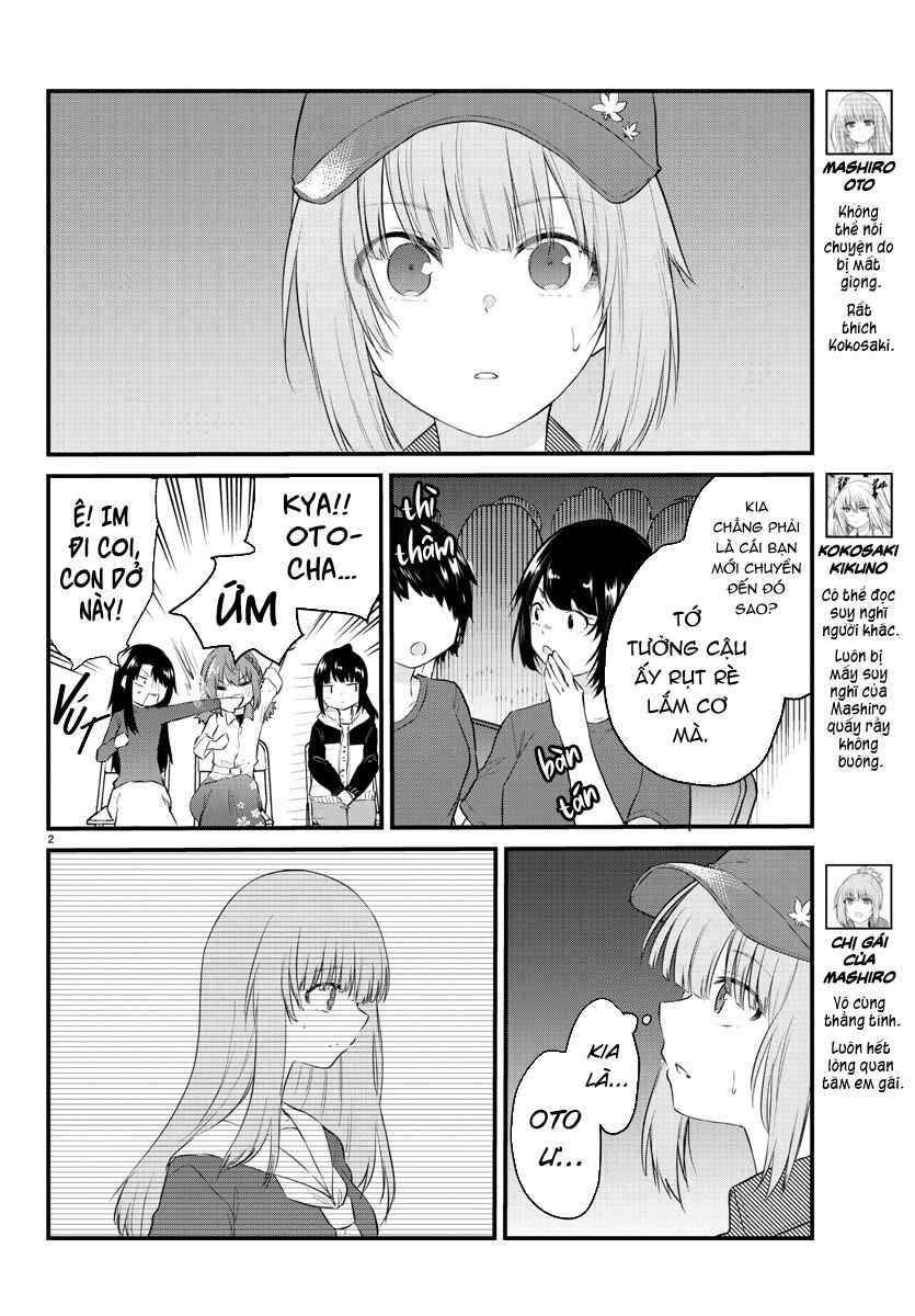 Koe ga dasenai Shoujo wa "Kanojo ga Yasashisugiru" to Omotte iru Chapter 55 - Page 3