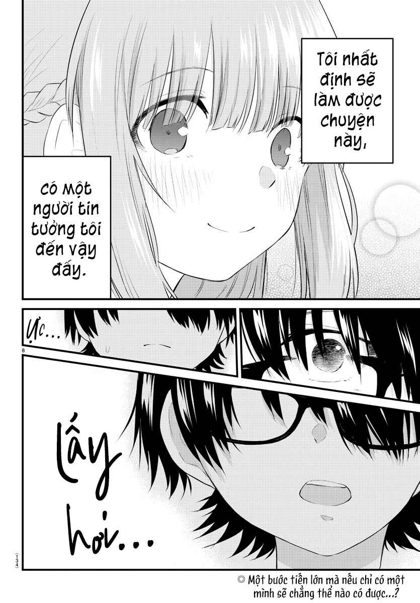 Koe ga dasenai Shoujo wa "Kanojo ga Yasashisugiru" to Omotte iru Chapter 55 - Page 9