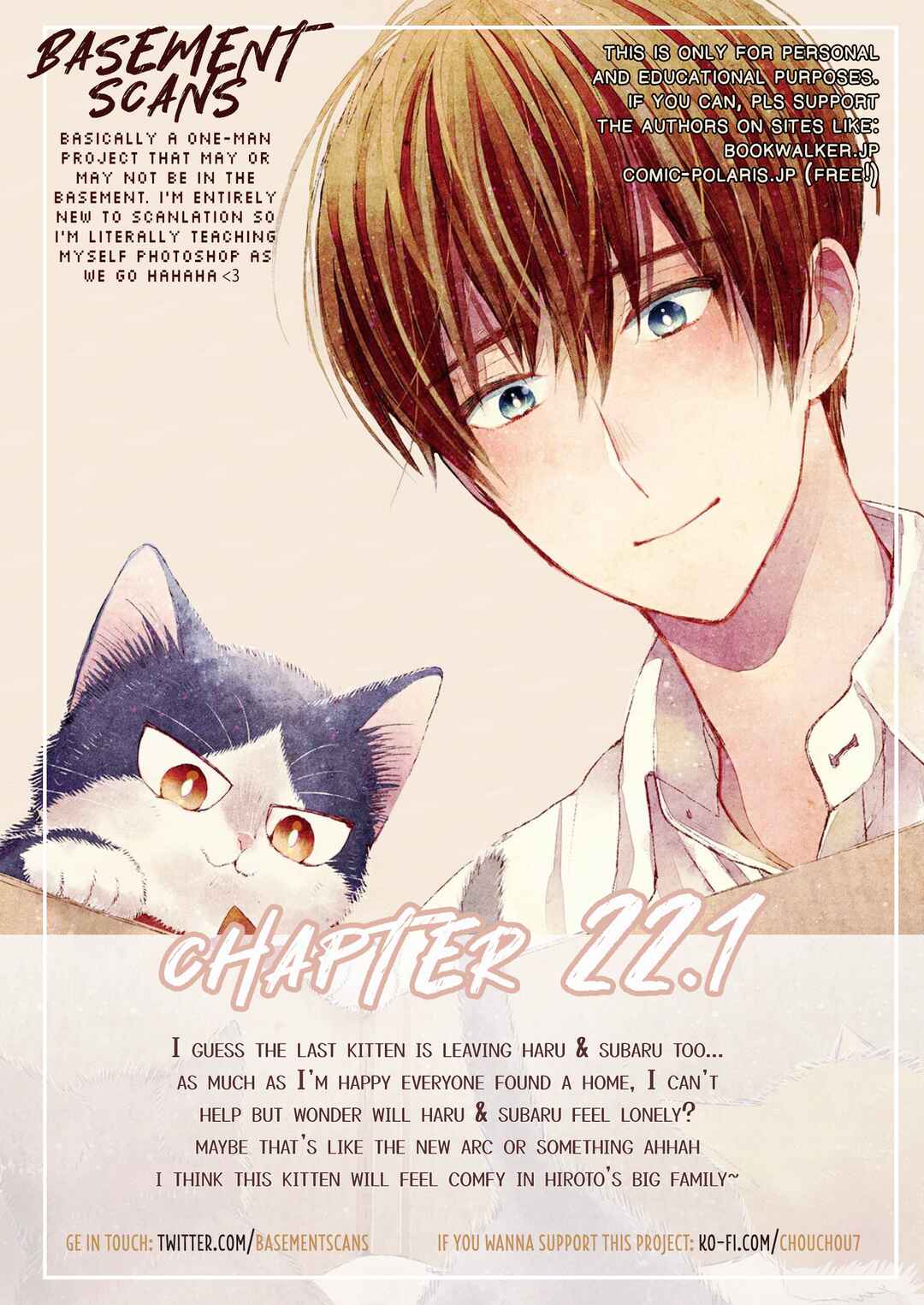 Doukyonin wa Hiza, Tokidoki, Atama no Ue. Chapter 22.1 - Page 22
