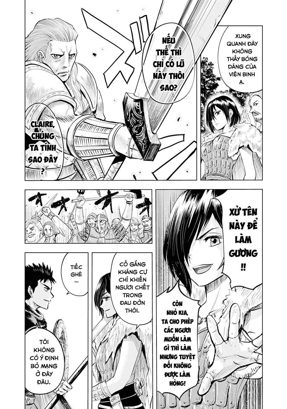 Oukoku e Tsuzuku Michi - Dorei Kenshi no Nariagari Harem Life Chapter 9 - Page 32