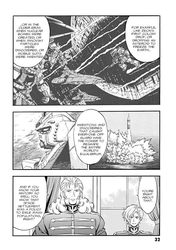 Mobile Suit Gundam UC (Unicorn) - Bande Dessinée Chapter 20 - Page 33