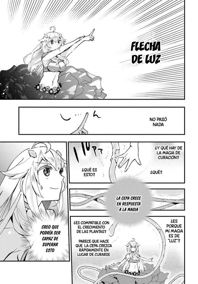 Shokubutsu Monster Musume Nikki: Seijo datta Watashi ga Uragirareta Hate ni Alraune ni Tensei Shite Shimatta node, kore kara wa Kougousei o Shinagara Shizuka ni Shokubutsu Life o Sugoshimasu Chapter 2 - Page 17