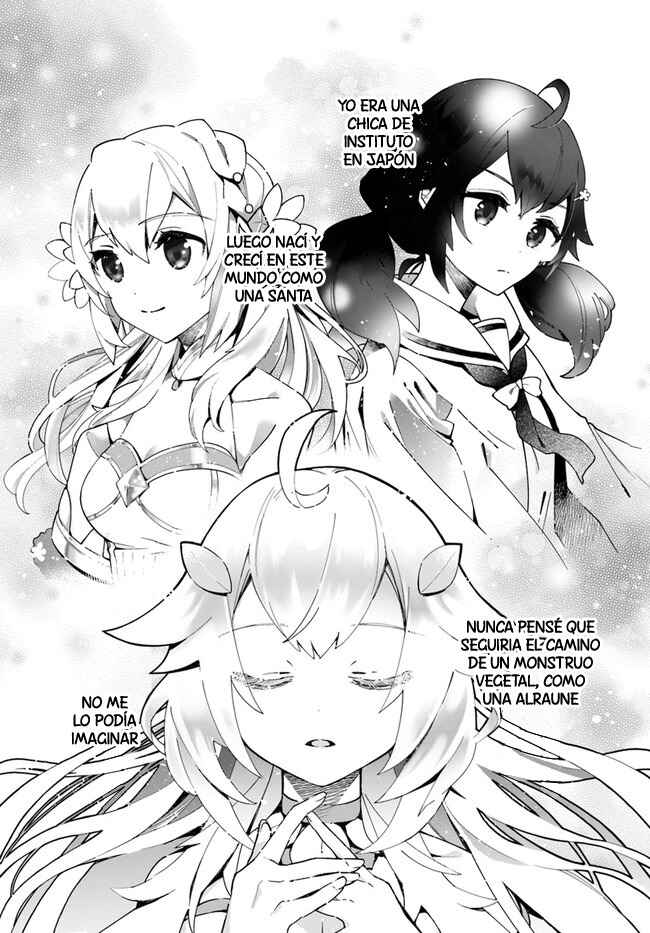 Shokubutsu Monster Musume Nikki: Seijo datta Watashi ga Uragirareta Hate ni Alraune ni Tensei Shite Shimatta node, kore kara wa Kougousei o Shinagara Shizuka ni Shokubutsu Life o Sugoshimasu Chapter 2 - Page 3